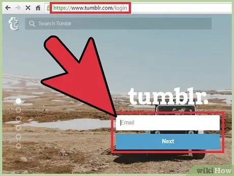 Βρείτε άτομα στο Tumblr Βήμα 1