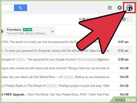 قم بتغيير حساب Gmail الافتراضي الخاص بك الخطوة 2