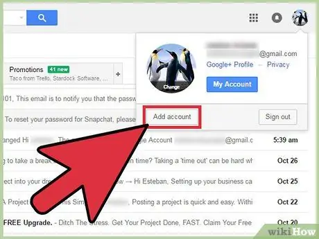 تغییر حساب پیش فرض Gmail مرحله 8