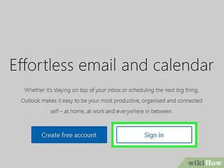 مرحله 2 Hotmail را باز کنید