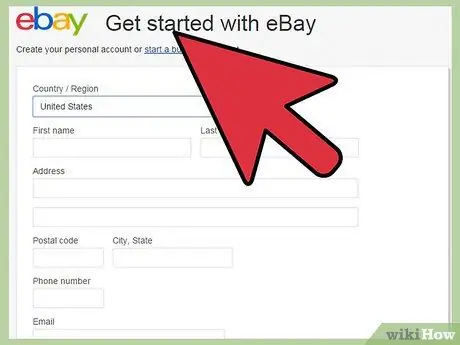 Beli Barang di eBay Langkah 1