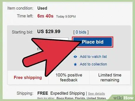 EBay -də 11 -ci şeyi satın alın