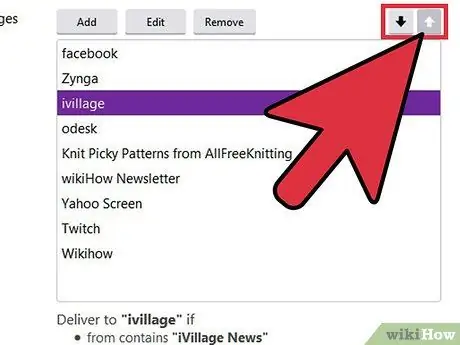 Vytvorte si filter na Yahoo! Pošta Krok 14