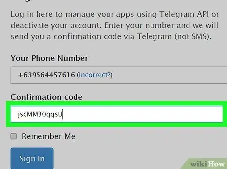 Удаление учетной записи Telegram на ПК или Mac Шаг 5