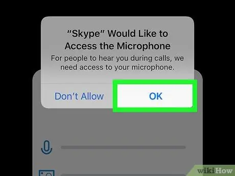 Solucionar problemas de micrófono de Skype en iPhone o iPad Paso 24