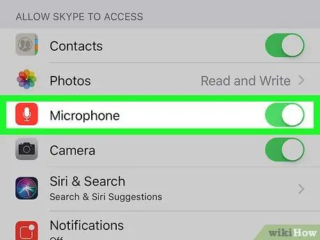 Ayusin ang Mga Problema sa Skype Microphone sa iPhone o iPad Hakbang 9