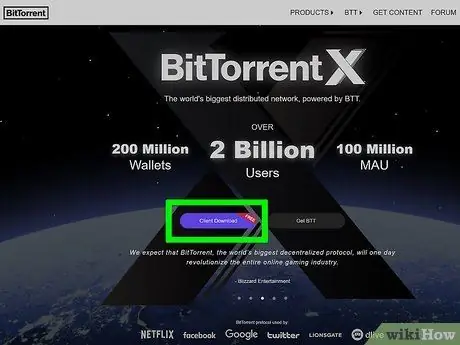 Используйте BitTorrent Шаг 2