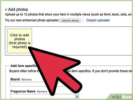 Parfümök értékesítése az eBay -en 4. lépés