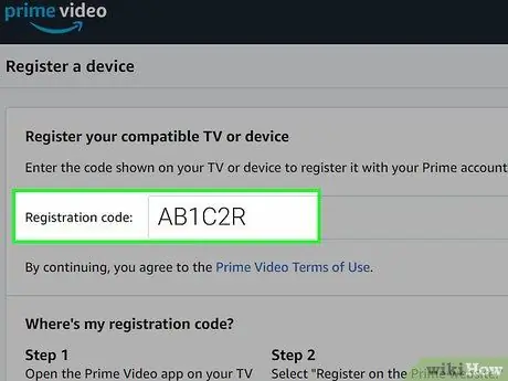 Registrar um dispositivo na Amazon Etapa 12