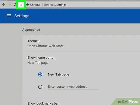 Change Your Homepage on Chrome Step 7