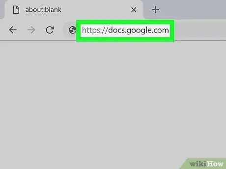 Buat Nombor Kecil pada Dokumen Google pada PC atau Mac Langkah 1