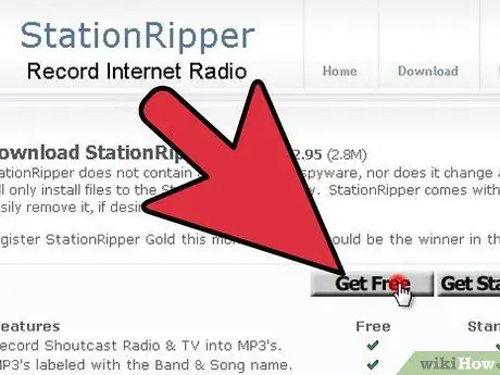 Etapa 3 da gravação de rádio da Internet