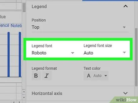 Editați Legendul pe Foi de calcul Google pe PC sau Mac Pasul 10