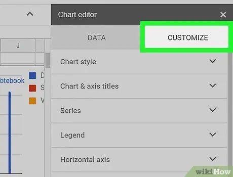 Editați Legendul pe Foi de calcul Google pe PC sau Mac Pasul 6