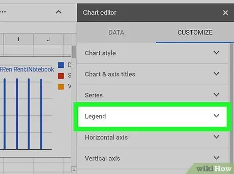 Edit the Legend on Google Sheets on PC or Mac Step 7