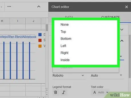 Edit the Legend on Google Sheets on PC or Mac Step 9