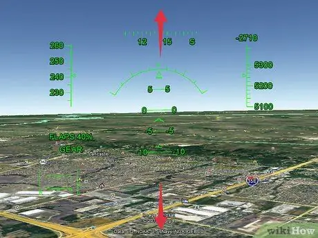 Använd Google Earth Flight Simulator Steg 9