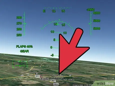 Google Earth Flight Simulator 14 -кадамын колдонуңуз