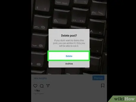 Verwijder meerdere foto's op Instagram vanaf een computer Stap 17