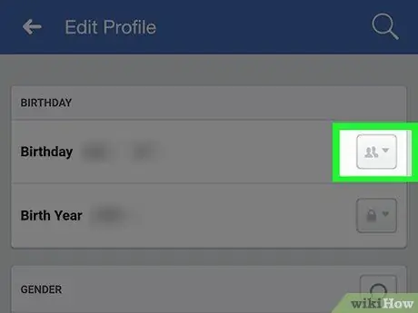 Ẩn ngày sinh của bạn trên Facebook Bước 16