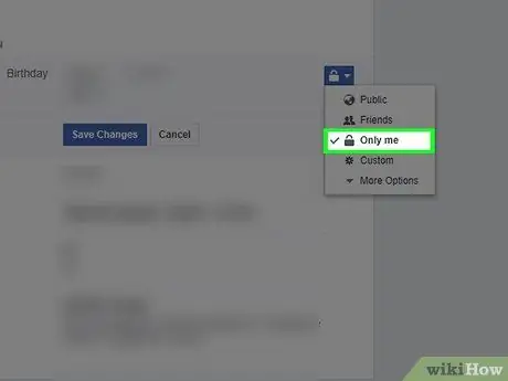Hide Your Birthday on Facebook Step 27