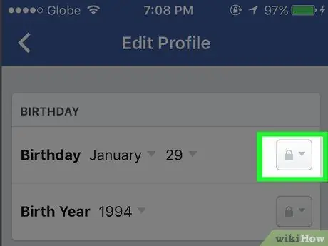 დამალე შენი დაბადების დღე ფეისბუქზე ნაბიჯი 6