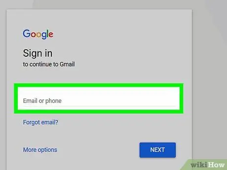 إدارة جهات الاتصال في Gmail الخطوة 1