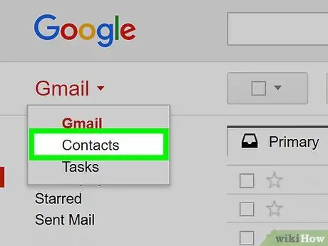 Gmail -də Əlaqələri İdarə Edin 12 -ci addım