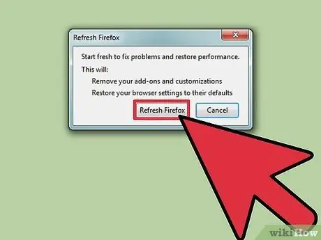 Resetați Firefox Pasul 3