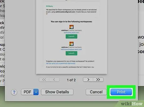 Imprimer un e-mail sur PC ou Mac Étape 11