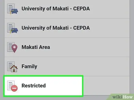 დაამატეთ ვინმე შეზღუდულ სიაში Facebook– ზე ნაბიჯი 5