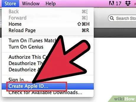 Unda Hatua ya Akaunti ya iTunes 2