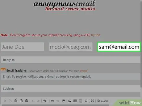 Kirim Email Anonim Langkah 11