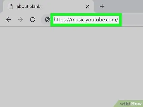 Speel slegs klank op YouTube Music op 'n rekenaar of Mac Stap 1