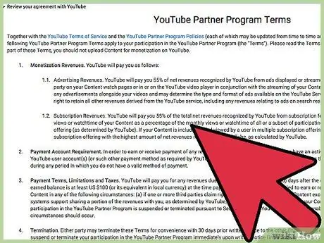 Koppel AdSense aan u YouTube -rekening Stap 6