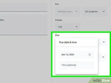 Feu una tasca a Google Classroom Pas 16