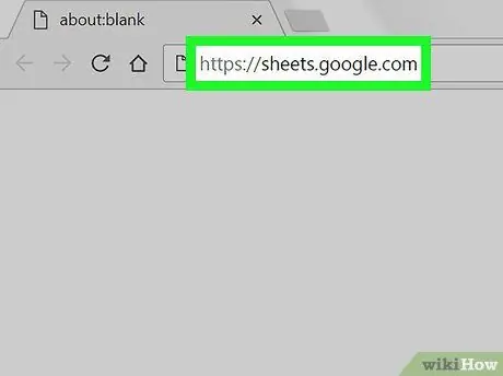 Delete Rows on Google Sheets on PC or Mac Step 1