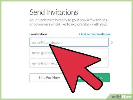 Folosiți Slack Pasul 7