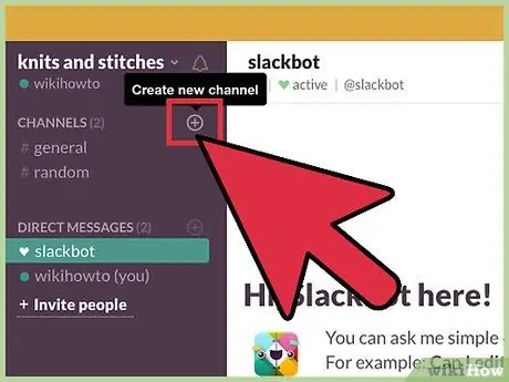 השתמש ב- Slack שלב 8