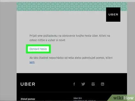 אפס את סיסמת Uber שלך שלב 25