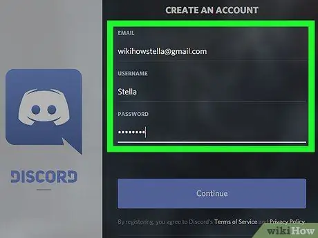 Vytvořte si účet Discord na PC nebo Mac Krok 4