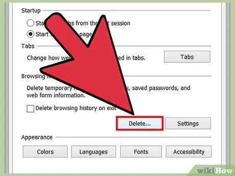 Delete Browsing History in Internet Explorer Step 15