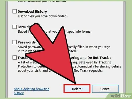 Delete Browsing History in Internet Explorer Step 17