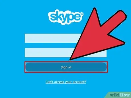 Prijavite se u Skype Korak 22