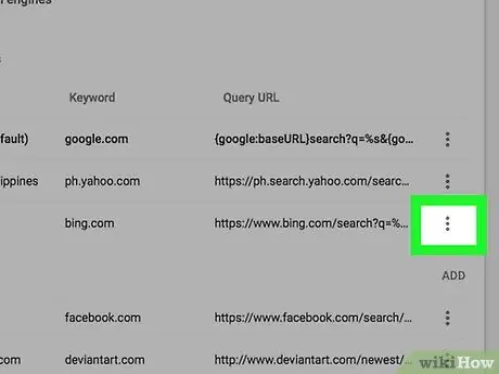 Keluarkan Bing dari Chrome Langkah 8