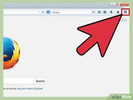 Tukar Font Lalai di Firefox Langkah 2