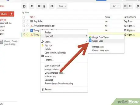 הפוך לעריכת מסמכי PDF באמצעות Google Docs שלב 4