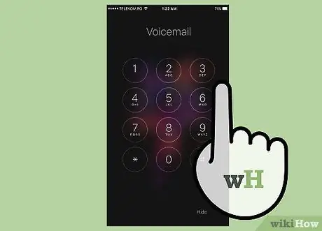 Mengatur Pesan Suara di iPhone Langkah 4