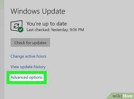 I-update ang Windows Hakbang 10