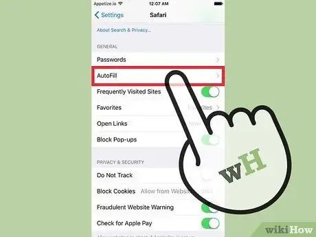 Ubah Preferensi Umum Anda di Safari Langkah 5